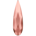 Serinity Flat Back Crystals Non Hotfix Raindrop (2304) Blush Rose - Bluestreak Crystals