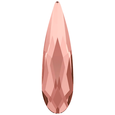 Serinity Flat Back Crystals Non Hotfix Raindrop (2304) Blush Rose - Bluestreak Crystals