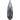 Serinity Flat Back Crystals Non Hotfix Raindrop (2304) Crystal Silver Night UNFOILED - Bluestreak Crystals