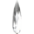 Swarovski Hotfix Flat Back Crystals Raindrop (2304) Crystal - Bluestreak Crystals
