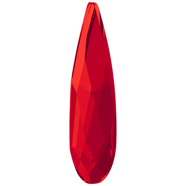 Swarovski Flat Back Crystals Non Hotfix Raindrop (2304) Light Siam - Bluestreak Crystals