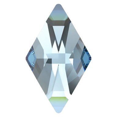 Serinity Flat Back Crystals Non Hotfix Rhombus (2709) Aquamarine - Bluestreak Crystals