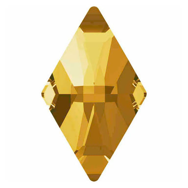 Serinity Flat Back Crystals Non Hotfix Rhombus (2709) Crystal Aurum - Bluestreak Crystals