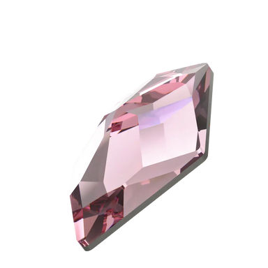 Serinity Flat Back Crystals Non Hotfix Rhombus (2709) Light Rose - Bluestreak Crystals