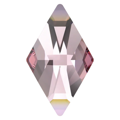 Serinity Flat Back Crystals Non Hotfix Rhombus (2709) Light Rose - Bluestreak Crystals
