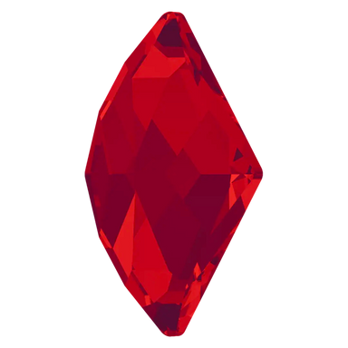 Serinity Flat Back Crystals Non Hotfix Rhombus (2709) Light Siam - Bluestreak Crystals