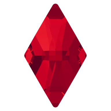 Serinity Flat Back Crystals Non Hotfix Rhombus (2709) Light Siam - Bluestreak Crystals