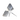 Swarovski Hotfix Flat Back Crystals Rivoli Triangle (2716) Crystal - Bluestreak Crystals