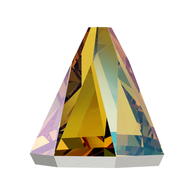 Serinity Flat Back Crystals Non Hotfix Round Spike (2019) Light Topaz Shimmer - Bluestreak Crystals