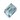 Serinity Flat Back Crystals Non Hotfix Small Hexagon (2777) Aquamarine - Bluestreak Crystals