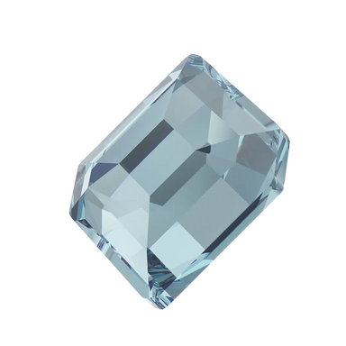 Swarovski Flat Back Crystals Non Hotfix Concise Hexagon (2777) Aquamarine - Bluestreak Crystals