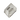 Serinity Flat Back Crystals Non Hotfix Small Hexagon (2777) Crystal Silver Shade - Bluestreak Crystals