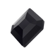 Serinity Flat Back Crystals Non Hotfix Small Hexagon (2777) Jet UNFOILED - Bluestreak Crystals