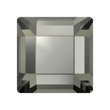 Serinity Flat Back Crystals Non Hotfix Square (2400) Black Diamond - Bluestreak Crystals