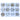 Serinity Flat Back Crystals Non Hotfix Supreme Mix Crystal - Bluestreak Crystals