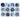 Serinity Flat Back Crystals Non Hotfix Supreme Mix Dark - Bluestreak Crystals