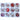 Serinity Flat Back Crystals Non Hotfix Supreme Mix Reds - Bluestreak Crystals