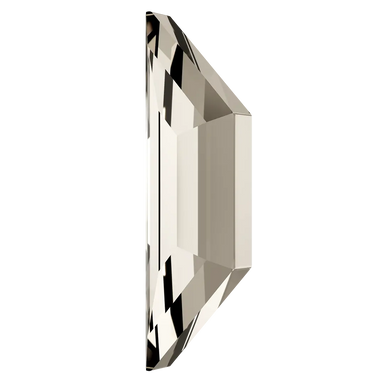 Serinity Flat Back Crystals Non Hotfix Trapeze (2772) Crystal Silver Shade - Bluestreak Crystals