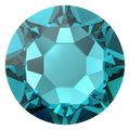 Swarovski Hotfix Flat Back Crystals (2000, 2038 & 2078) Blue Zircon - Bluestreak Crystals