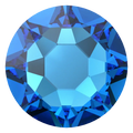 Swarovski Hotfix Flat Back Crystals (2000, 2038 & 2078) Capri Blue - Bluestreak Crystals