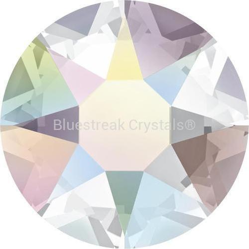Serinity Hotfix Flat Back Crystals (2000, 2038 & 2078) Crystal AB-Serinity Hotfix Flatback Crystals-SS3 (1.4mm) - Pack of 50-Bluestreak Crystals