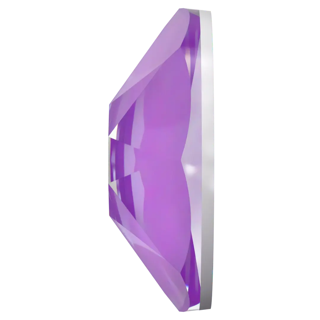 Serinity Hotfix Flat Back Crystals (2000, 2038 & 2078) Crystal Electric Violet Ignite - Bluestreak Crystals