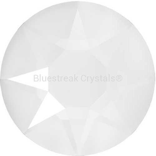 Serinity Hotfix Flat Back Crystals (2000, 2038 & 2078) Crystal Electric White-Serinity Hotfix Flatback Crystals-SS10 (2.8mm) - Pack of 50-Bluestreak Crystals