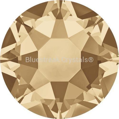 Serinity Hotfix Flat Back Crystals (2000, 2038 & 2078) Crystal Golden Shadow-Serinity Hotfix Flatback Crystals-SS3 (1.4mm) - Pack of 50-Bluestreak Crystals