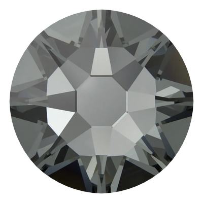 Swarovski Hotfix Flat Back Crystals (2000, 2038 & 2078) Crystal Silver Night - Bluestreak Crystals