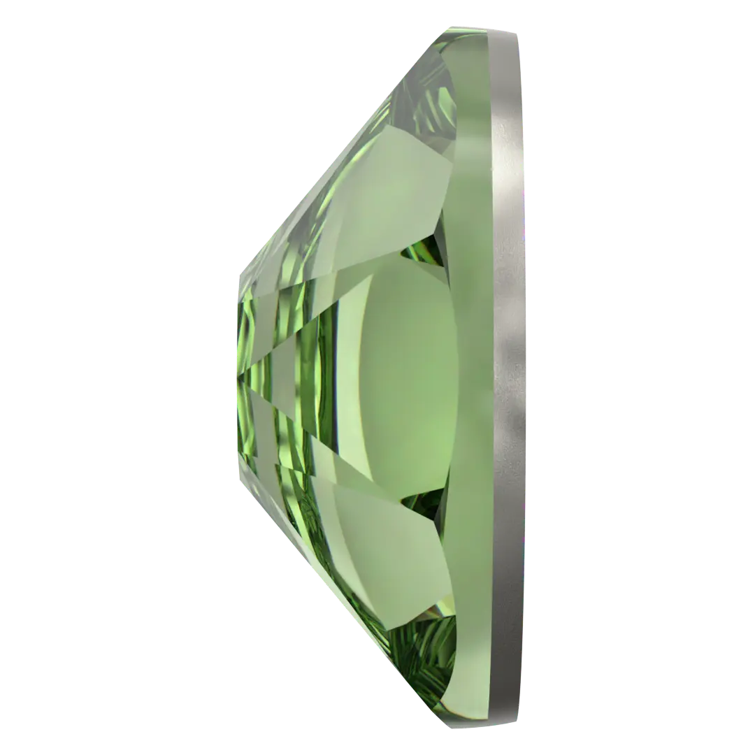 Serinity Hotfix Flat Back Crystals (2000, 2038 & 2078) Dark Peridot - Bluestreak Crystals