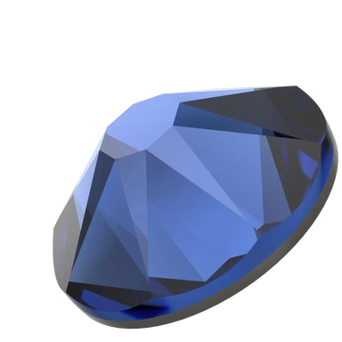 Serinity Hotfix Flat Back Crystals (2000, 2038 & 2078) Dark Sapphire - Bluestreak Crystals