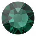 Swarovski Hotfix Flat Back Crystals (2000, 2038 & 2078) Emerald - Bluestreak Crystals