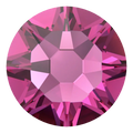 Swarovski Hotfix Flat Back Crystals (2000, 2038 & 2078) Fuchsia - Bluestreak Crystals