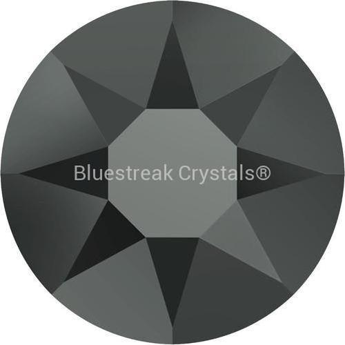 Serinity Hotfix Flat Back Crystals (2000, 2038 & 2078) Jet Hematite-Serinity Hotfix Flatback Crystals-SS3 (1.4mm) - Pack of 50-Bluestreak Crystals