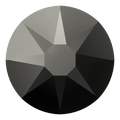 Serinity Hotfix Flat Back Crystals (2000, 2038 & 2078) Jet Transparent - Bluestreak Crystals