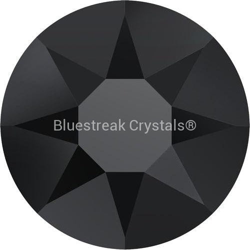 Serinity Hotfix Flat Back Crystals (2000, 2038 & 2078) Jet Transparent-Serinity Hotfix Flatback Crystals-SS10 (2.8mm) - Pack of 50-Bluestreak Crystals