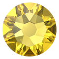 Swarovski Hotfix Flat Back Crystals (2000, 2038 & 2078) Light Topaz - Bluestreak Crystals