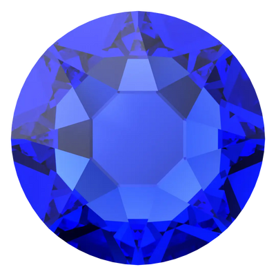 Swarovski Hotfix Flat Back Crystals (2000, 2038 & 2078) Majestic Blue - Bluestreak Crystals