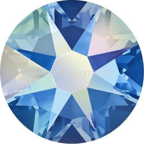 Serinity Hotfix Flat Back Crystals (2000, 2038 & 2078) Sapphire AB-Serinity Hotfix Flatback Crystals-SS6 (2.0mm) - Pack of 50-Bluestreak Crystals