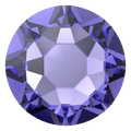 Swarovski Hotfix Flat Back Crystals (2000, 2038 & 2078) Tanzanite - Bluestreak Crystals