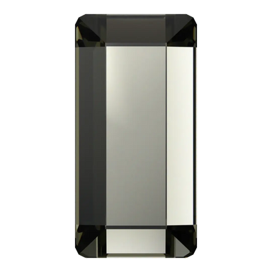 Serinity Hotfix Flat Back Crystals Baguette (2510) Black Diamond - Bluestreak Crystals