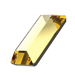 Serinity Hotfix Flat Back Crystals Baguette (2510) Dark Jonquil - Bluestreak Crystals