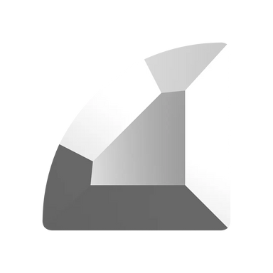 Serinity Hotfix Flat Back Crystals Connector (2715) Crystal Light Chrome - Bluestreak Crystals