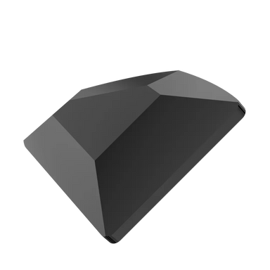 Serinity Hotfix Flat Back Crystals Connector (2715) Jet Hematite - Bluestreak Crystals