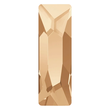 Serinity Hotfix Flat Back Crystals Cosmic Baguette (2555) Crystal Golden Shadow - Bluestreak Crystals