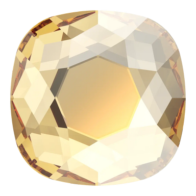 Serinity Flat Back Crystals Non Hotfix Cushion (2471) Crystal Golden Shadow - Bluestreak Crystals