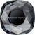 Serinity Hotfix Flat Back Crystals Cushion (2471) Graphite-Serinity Hotfix Flatback Crystals-5mm - Pack of 10-Bluestreak Crystals