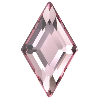 Serinity Flat Back Crystals Non Hotfix Diamond (2773) Light Rose - Bluestreak Crystals
