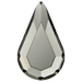 Serinity Hotfix Flat Back Crystals Drop (2300) Black Diamond - Bluestreak Crystals