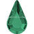 Serinity Hotfix Flat Back Crystals Drop (2300) Emerald-Serinity Hotfix Flatback Crystals-8x4.8mm - Pack of 6-Bluestreak Crystals